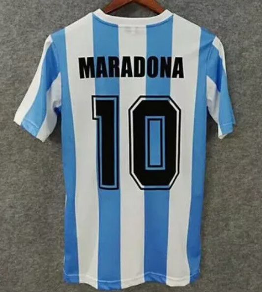 Argentina Retro Football Shirt Maradona