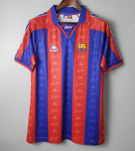 Barca Retro Football Shirt (Home)